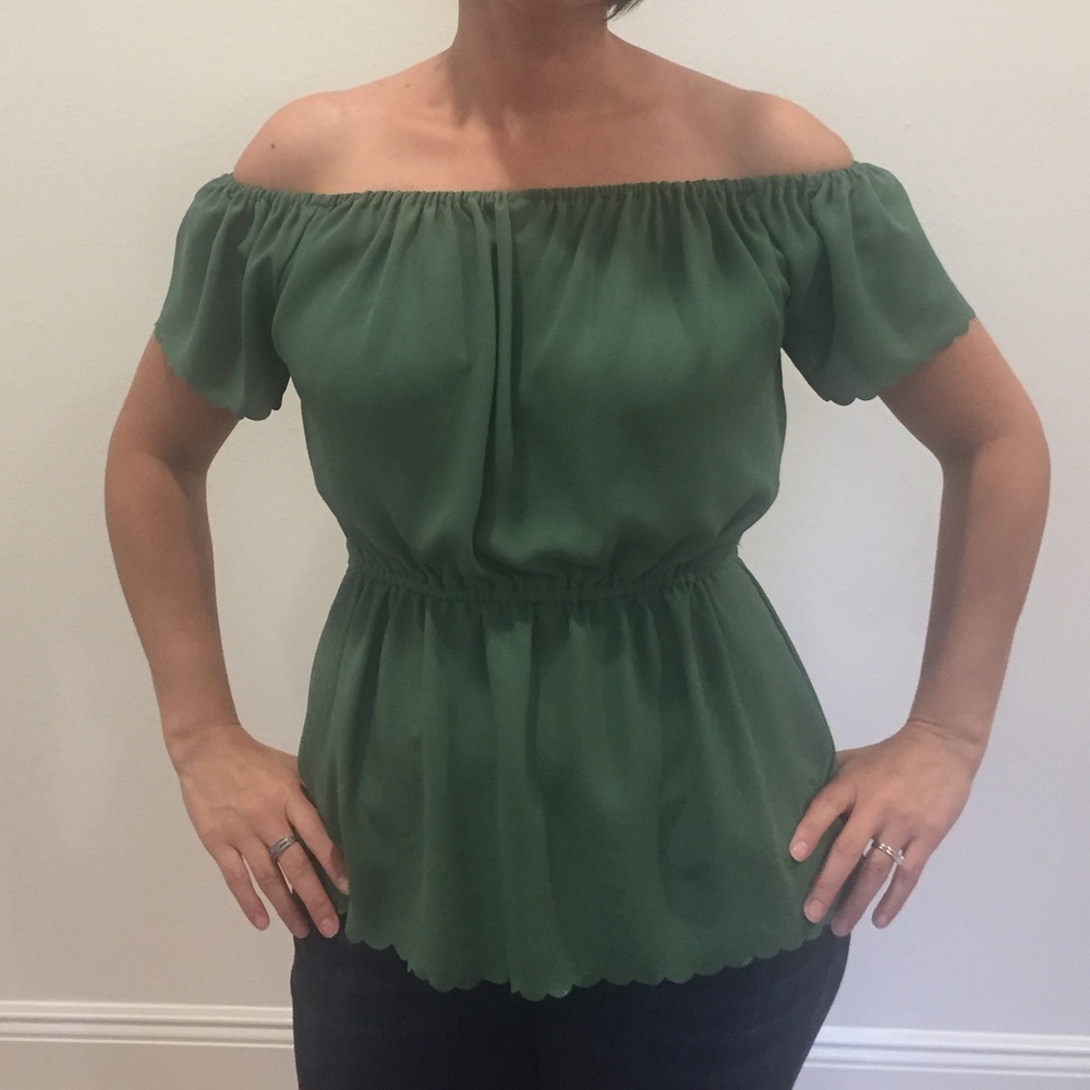 Anthropologie 9-h15 stcl top
